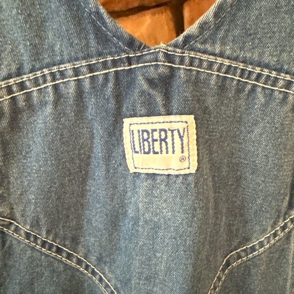 34x30 Vintage Liberty brand Bib overalls - Picture 4 of 5